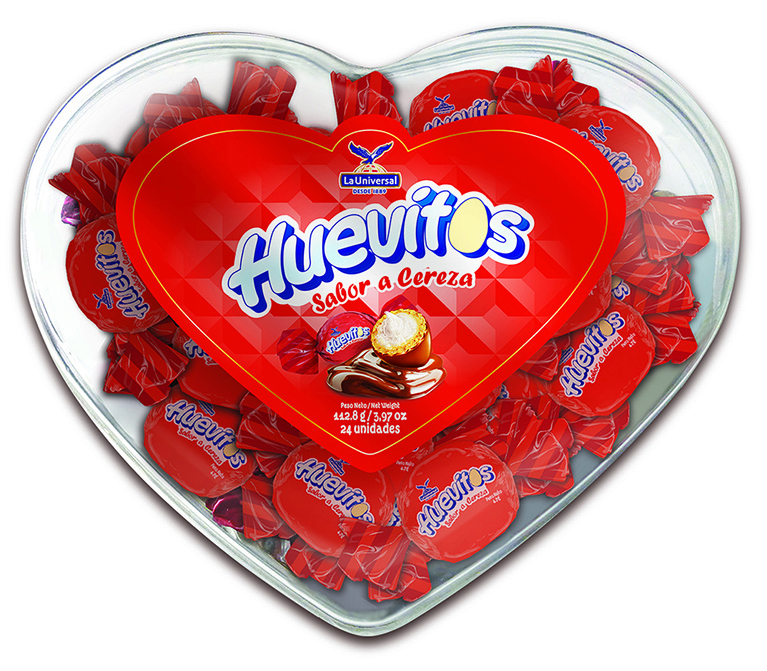 CHOCOLATES HUEVITOS LA UNIVERSAL 112 8 G CORAZON TIA S.A.